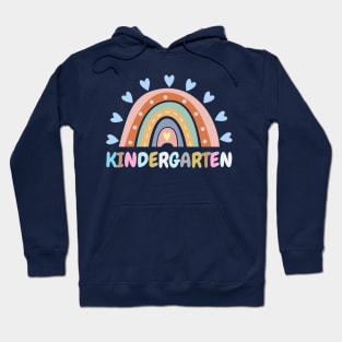 Kindergarten, First day of Kindergarten, First Day Of Preschool, Kindergarten Rainbow Back to School Gift Hoodie